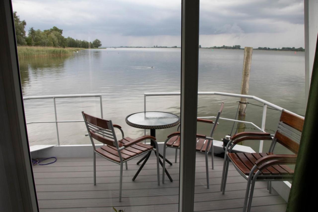 Houseboat Uitzicht Over Veluwemeer, Natuurlokatie, Prachtige Vergezichten Biddinghuizen Extérieur photo