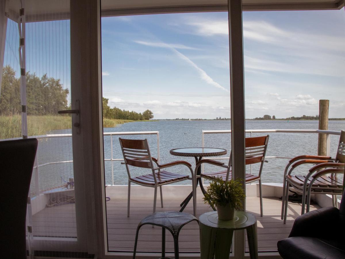 Houseboat Uitzicht Over Veluwemeer, Natuurlokatie, Prachtige Vergezichten Biddinghuizen Extérieur photo