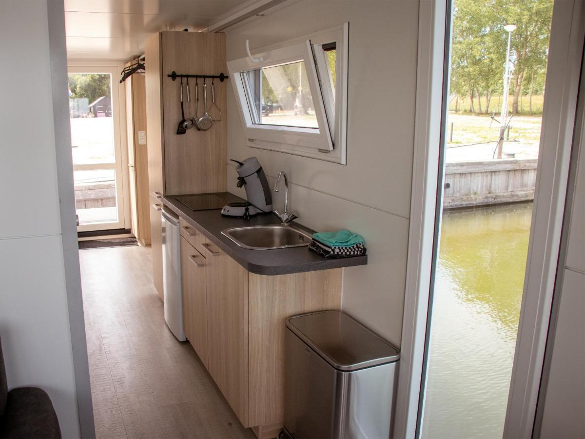 Houseboat Uitzicht Over Veluwemeer, Natuurlokatie, Prachtige Vergezichten Biddinghuizen Extérieur photo