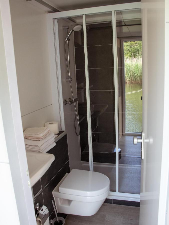 Houseboat Uitzicht Over Veluwemeer, Natuurlokatie, Prachtige Vergezichten Biddinghuizen Extérieur photo